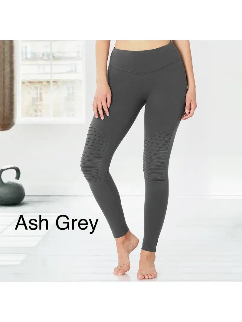 TSLA Tesla FYP42 Women's High-Waisted Ultra-Stretch Tummy Control Yoga Pants