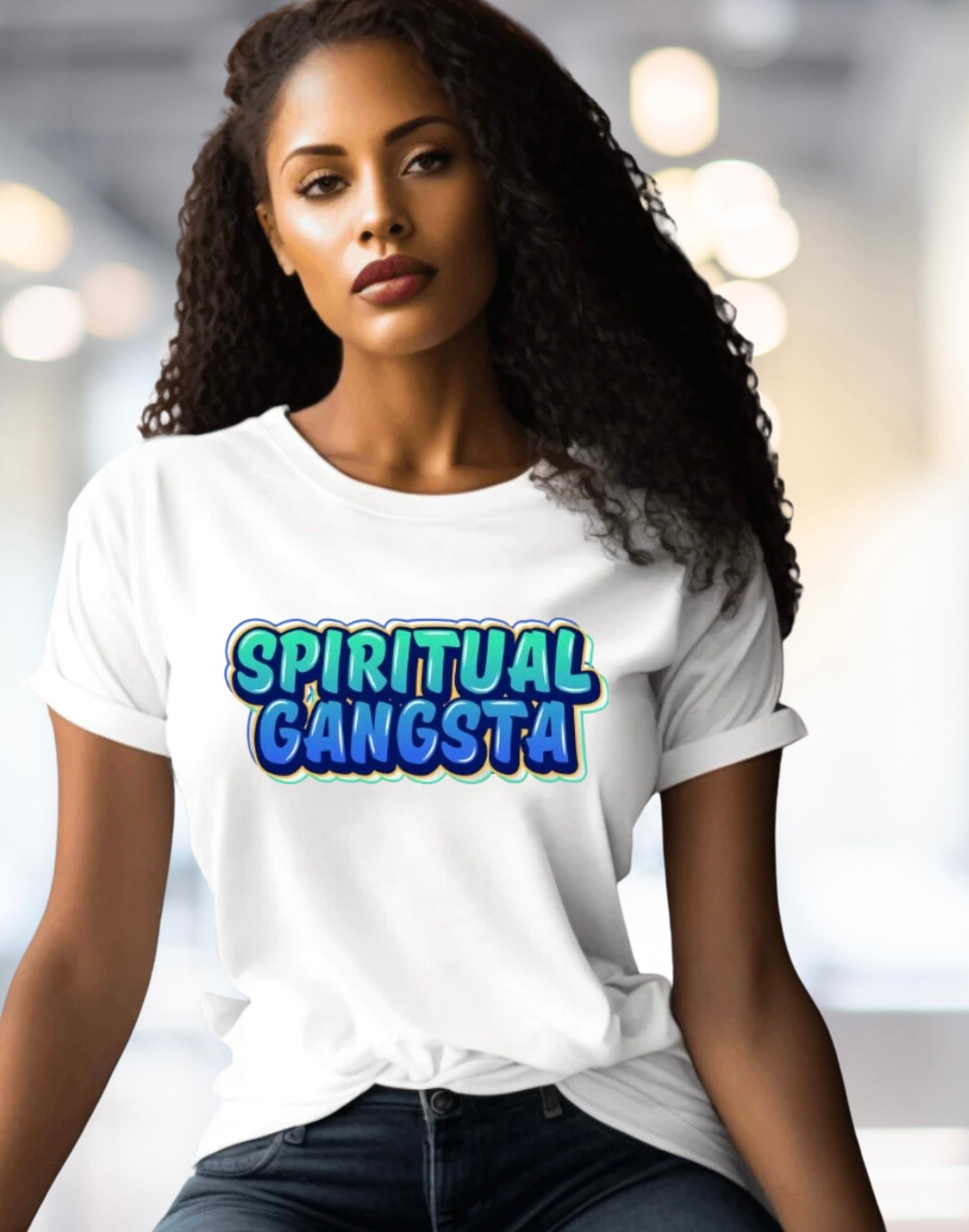Spiritual Gangsta Graphic T-shirt
