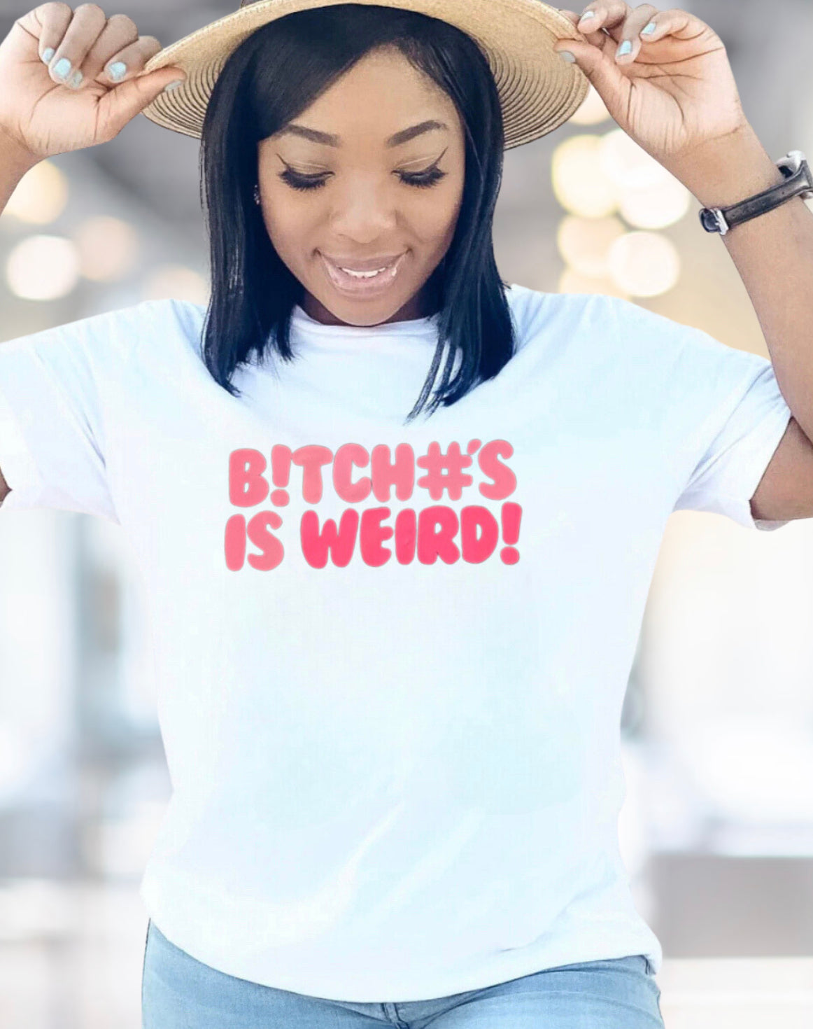 B!TCH#S IS WEIRD Graphic T-Shirt