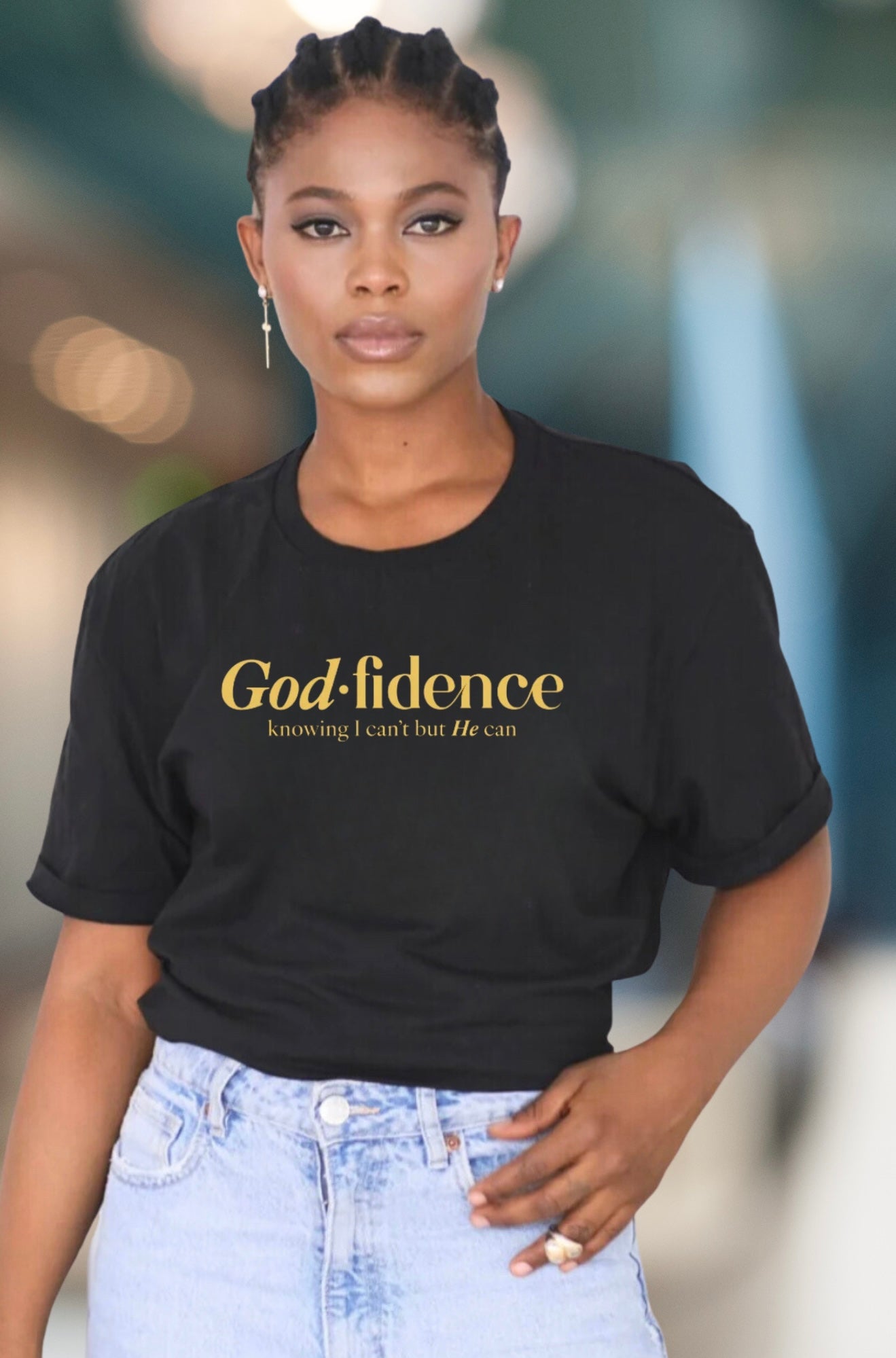 God-fidence Graphic T-Shirt