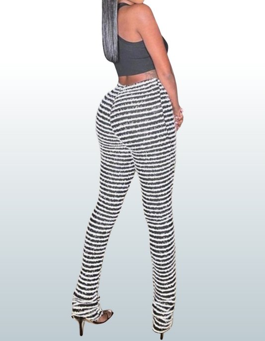 Soft Striped Pants